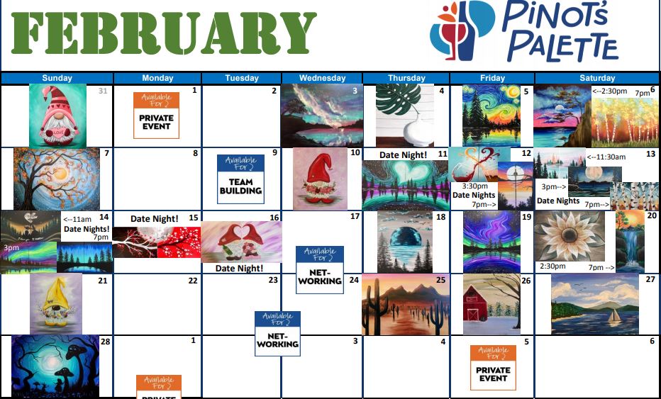 February Calendar!